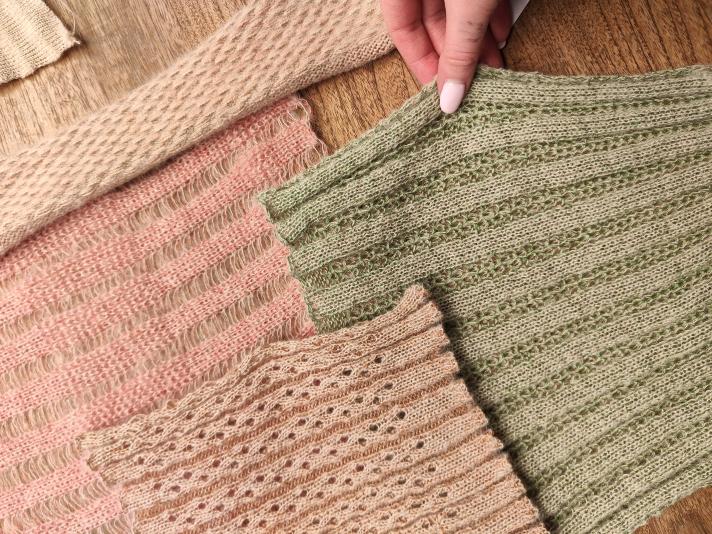 Sustainable knitting yarns